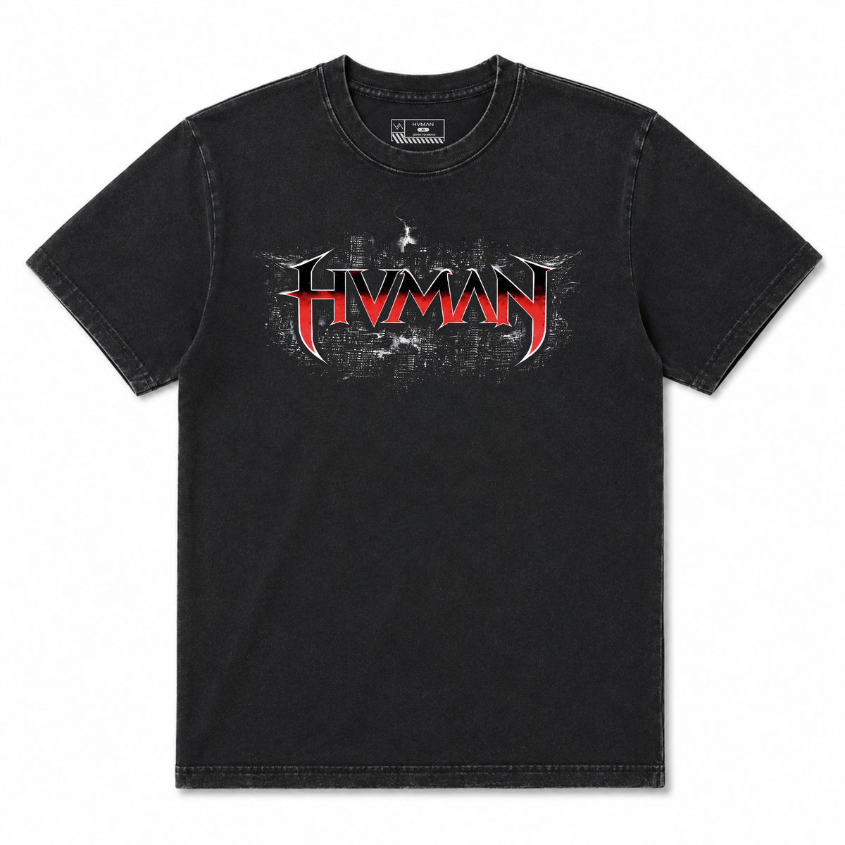 Polera Acid Wash DARK CITY