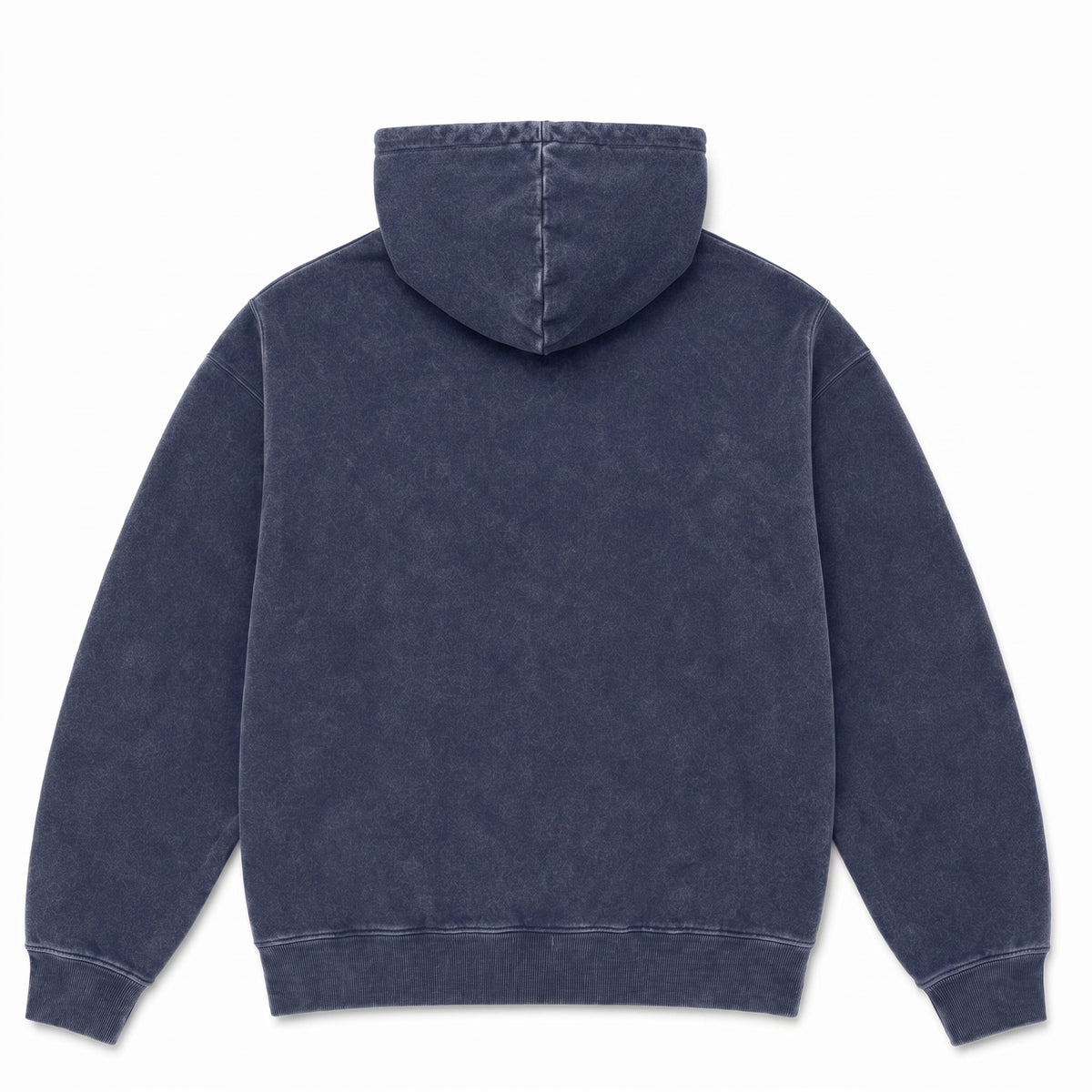 Polerón Acid Wash Azul