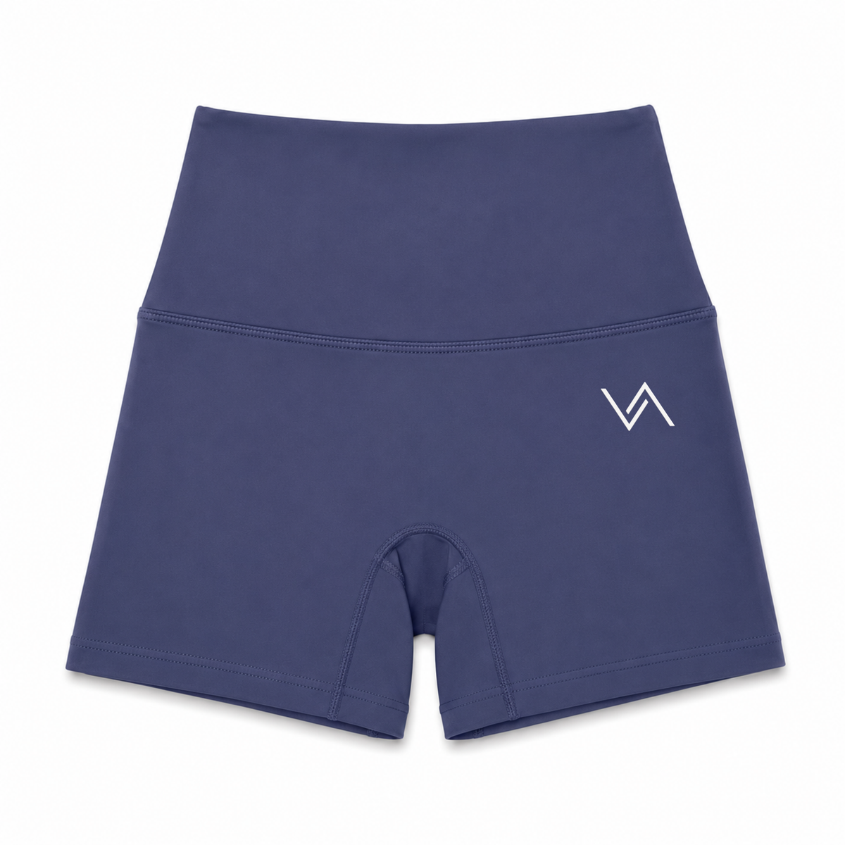 Calza Corta Azul Mujer