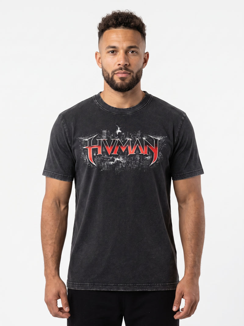 Polera Acid Wash DARK CITY