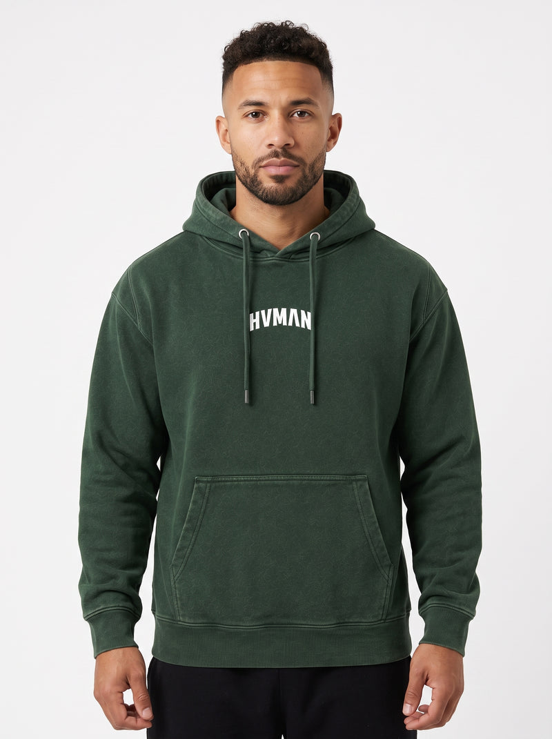 Polerón Acid Wash Verde