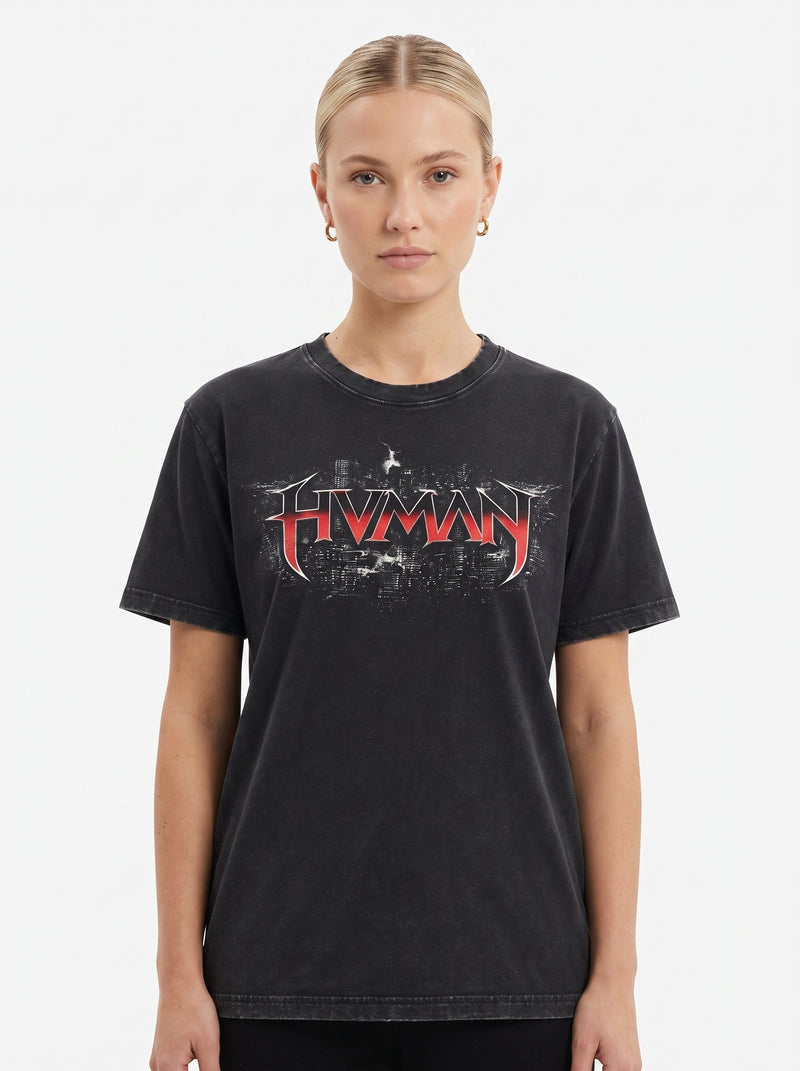 Polera Acid Wash DARK CITY