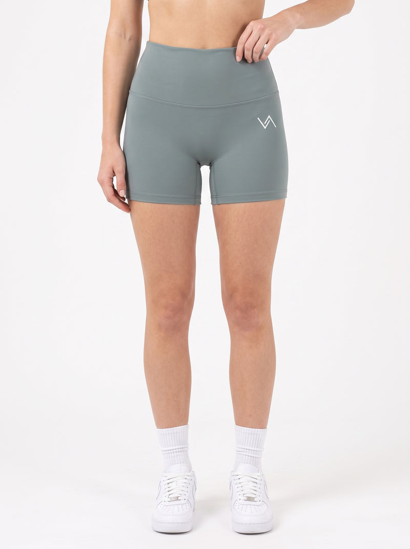 Calza Corta Verde Mujer