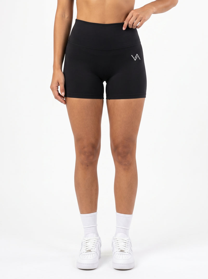 Calza Corta Negra Mujer