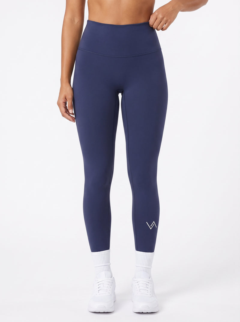Calza Larga Azul Mujer